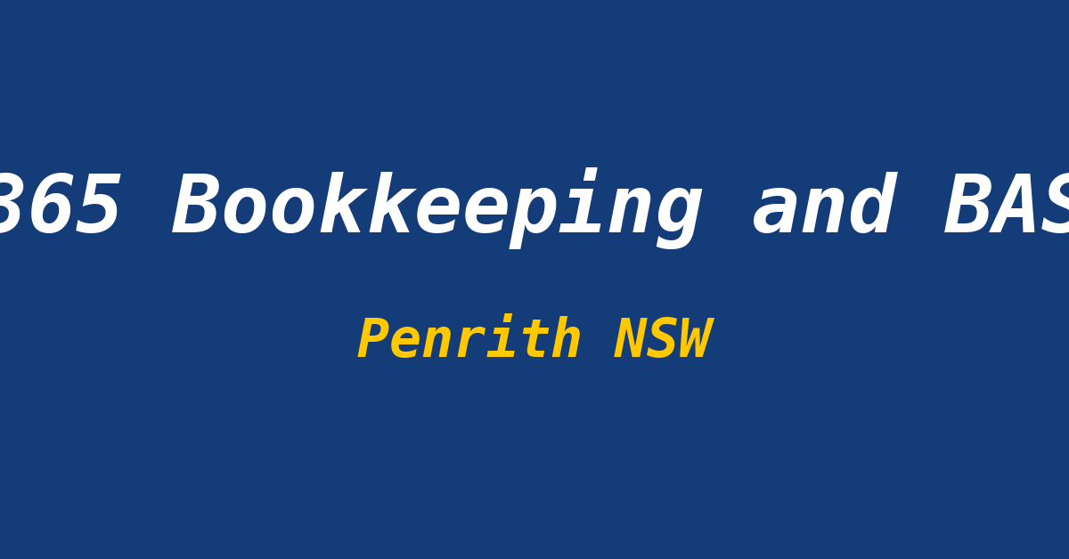 365 Bookkeeping and BAS
